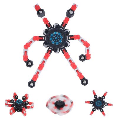 Adults Boys Girls, Twisted Deformed Mechanical Stress Relief Toy,Sensory Fidget Toys(red)