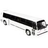 1999 TMC RTS Transit Bus Blank White The Vintage Bus & Motorcoach Collection 1/87 (HO) Diecast Model by Iconic Replicas 87-0320 view 1