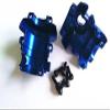 for 1/10 RC Car Summit 5680 Upgrade Parts - 1SET Blue Aluminum Outer Differential Case view 2