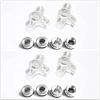 for 1/16 Mini E REVO Summit Slash Rally 7034-4PCS Set Aluminum Front + Rear Knuckle Arm Silver view 1