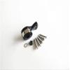 Stock Plastic 25T Output Gear Ajustable Hi-Torque Servo Arm Black for Aluminum Servo Saver 18mm view 2