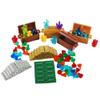 BAENRCY Treasure Accessories Set Building Blocks Bullion Money Gold Bar Jewelry Building Bricks Kit DIY Building Set Compatible All Major Brands(#A) view 1
