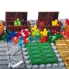 BAENRCY Treasure Accessories Set Building Blocks Bullion Money Gold Bar Jewelry Building Bricks Kit DIY Building Set Compatible All Major Brands(#A) view 2