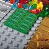 BAENRCY Treasure Accessories Set Building Blocks Bullion Money Gold Bar Jewelry Building Bricks Kit DIY Building Set Compatible All Major Brands(#A) view 4