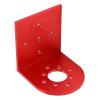 RC Motor Base, Aluminum Alloy L Shape Brushless Motor Mount Suitable for Motors with 25mm or 30mm Hole Distance (red) view 2