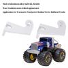 Dilwe RC Gear Box Bracket, Aluminum Alloy Wear Resistant Gear Box Bracket Replacement Part for ClodbusTer and Bullhead Trucks view 2