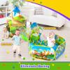 PigPigPen 3pc Dinosaur Play Tent for Kids, Baby Ball Pit, Crawl Tunnel, Castle Tents for Toddlers, Children Indoor & Outdoor Playhouse Toys, Perfect Kids Gifts view 3