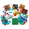 BAENRCY Treasure Accessories Set Building Blocks Bullion Money Gold Bar Jewelry Building Bricks Kit DIY Building Set Compatible All Major Brands(#B) view 1