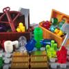BAENRCY Treasure Accessories Set Building Blocks Bullion Money Gold Bar Jewelry Building Bricks Kit DIY Building Set Compatible All Major Brands(#B) view 4