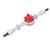 RC Rear Axle, High Strength Metal Upgrade, Durable RC Truck Axle Replacement for Off-Road Enthusiasts, Hobbyists and Racing Scenarios (Silver Red) view 1