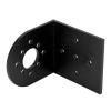 RC Motor Base, Aluminum Alloy L Shape Brushless Motor Mount Suitable for Motors with 25mm or 30mm Hole Distance (Black) view 2