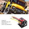 RC Motor Base, Aluminum Alloy L Shape Brushless Motor Mount Suitable for Motors with 25mm or 30mm Hole Distance (Black) view 4