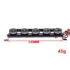 LAFEINA RC Car Roof Lamp LED Light Bar for 1/10 1/8 RC Crawler Rally Monster Truck Trx4 SCX10 D90 (5 LED) view 2