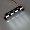 LAFEINA RC Car Roof Lamp LED Light Bar for 1/10 1/8 RC Crawler Rally Monster Truck Trx4 SCX10 D90 (5 LED) view 4