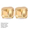 INJORA Brass Diff Cover 2Pcs AR44 Diff Axle Cover Front Rear Housing Cover Fit for 1/10 RC Crawler Car Axial SCX10 II 90046 90047 view 2