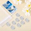 Sureio 10 Sets Memorial Angel Sign Coins Funeral Pocket Token Peace Dove Poem Lucky Prayer Cards Angel Coin Funeral Favors for Guests Celebration of Life Favors (Memorial Angel Theme,30 Pieces) view 3