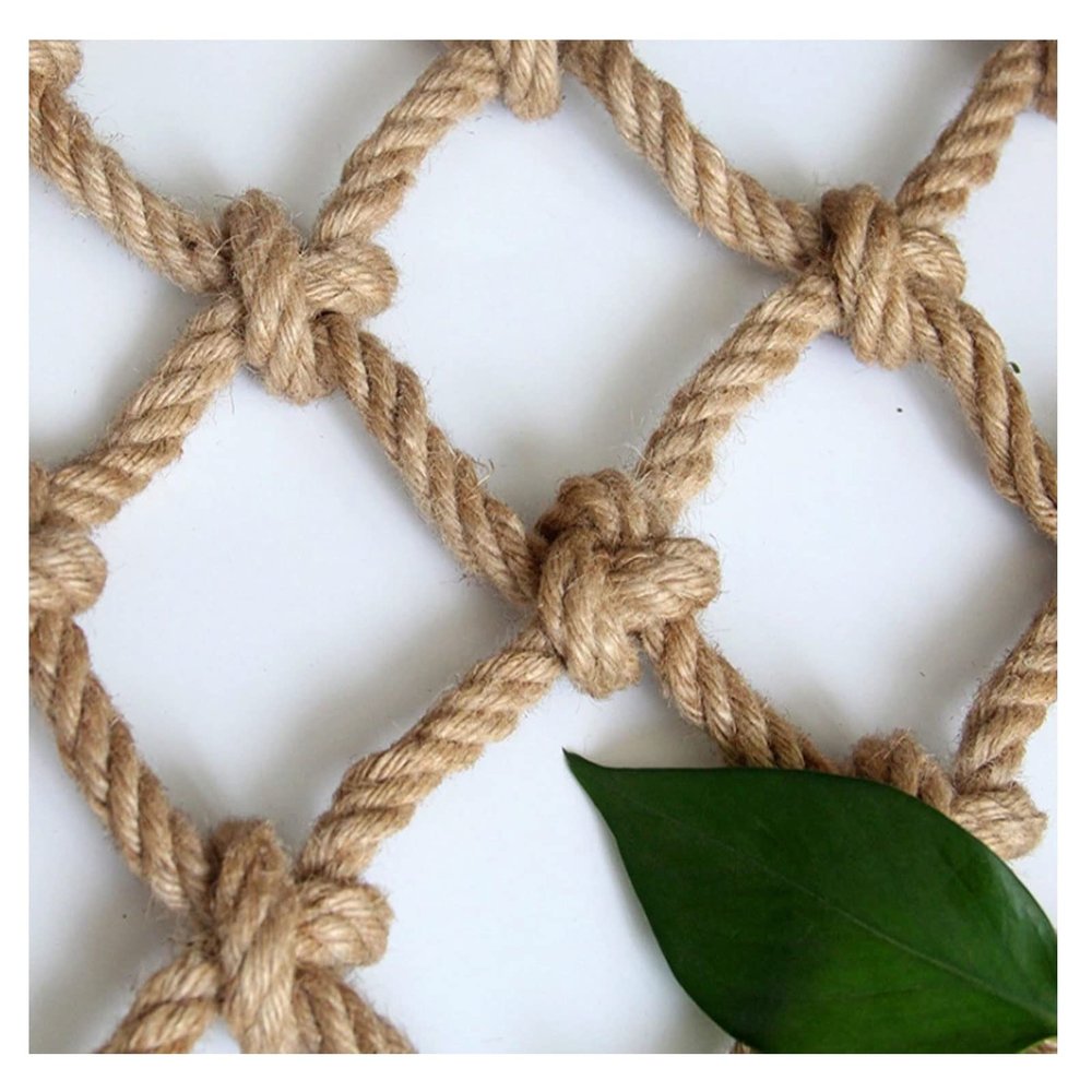 Children Treehouse Rope Net Stair Protective Net Kids Climbing Heavy Duty Cargo Net Playground Swing Railing Rope Ladder Birds Net Garden Decor (Size : 3 * 6m(10 * 20ft))