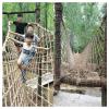 Children Treehouse Rope Net Stair Protective Net Kids Climbing Heavy Duty Cargo Net Playground Swing Railing Rope Ladder Birds Net Garden Decor (Size : 3 * 6m(10 * 20ft)) view 3