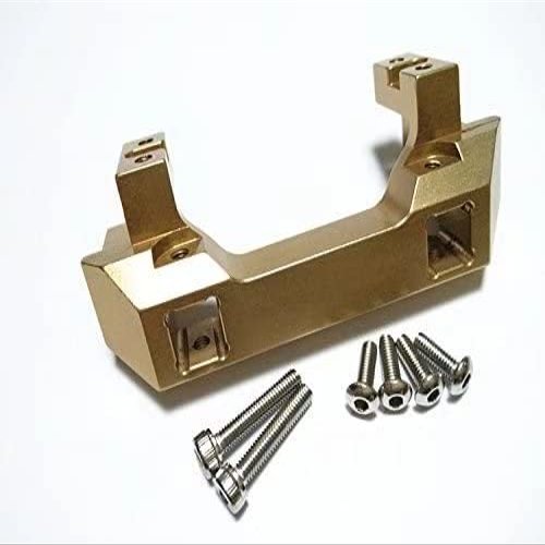 for 1/10 Crawler Car TRX/4 82056-4 Aluminum Front Bumper Mount/Servo Mount Gold