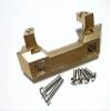 for 1/10 Crawler Car TRX/4 82056-4 Aluminum Front Bumper Mount/Servo Mount Gold view 1