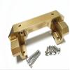 for 1/10 Crawler Car TRX/4 82056-4 Aluminum Front Bumper Mount/Servo Mount Gold view 2