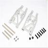 Aluminum Rear Suspension Arm - 1PR Set for 1/10 Bullet MT/ST 3.0 Flux 101213 Upgrade Parts Silver view 1