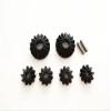 for HPI Savage XS Flux Bullet 3.0 Flux MT/ST Ken Block WR8 Flux #101298#106717 Harden Steel Diff Gear with Pin - 6PCS Set view 1