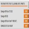 for HPI Savage XS Flux Bullet 3.0 Flux MT/ST Ken Block WR8 Flux #101298#106717 Harden Steel Diff Gear with Pin - 6PCS Set view 4