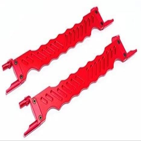 Aluminum Battery Holder - 1PR Replace of 7719 Red for 1/5 RC X-Maxx XMAXX