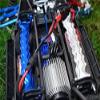 Aluminum Battery Holder - 1PR Replace of 7719 Red for 1/5 RC X-Maxx XMAXX view 3