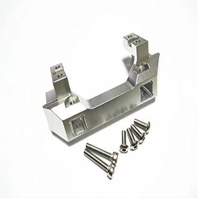 for 1/10 Crawler Car TRX/4 82056-4 Aluminum Front Bumper Mount/Servo Mount Silver