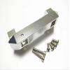 for 1/10 Crawler Car TRX/4 82056-4 Aluminum Front Bumper Mount/Servo Mount Silver view 2