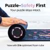 Premium Puzzle Mat - 26 x 47 Inches - Up to 1500 Pieces - Jigsaw Puzzle Roll Up Mat - Non Slip Rubber Bottom - Soft Polyester Surface - with Gift Packaging view 3