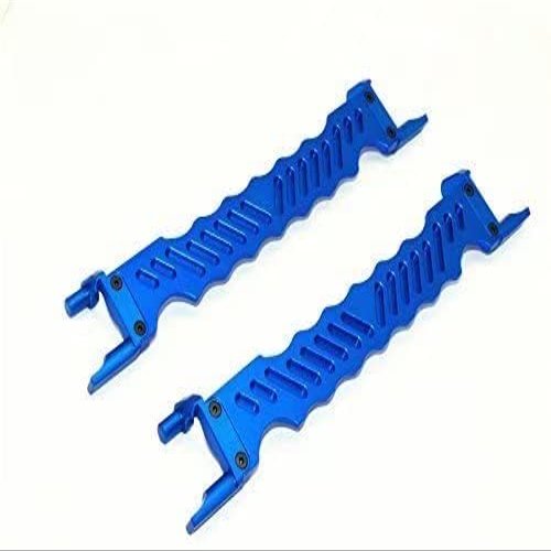 Aluminum Battery Holder - 1PR Replace of 7719 Blue for 1/5 RC X-Maxx XMAXX