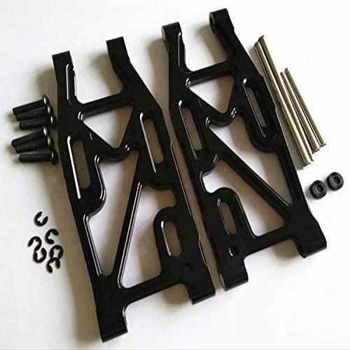 Aluminum Rear Suspension Arm - 1PR Set for 1/10 Bullet MT/ST 3.0 Flux 101213 Upgrade Parts Black
