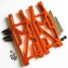 Aluminum Rear Suspension Arm - 1PR Set for 1/10 Bullet MT/ST 3.0 Flux 101213 Upgrade Parts Orange view 1