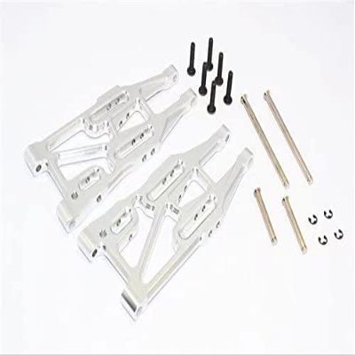 Aluminum Front Suspension Arm - 1PR Set for 1/10 Bullet MT/ST 3.0 Flux 101213 Upgrade Parts Silver