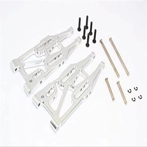 Aluminum Front Suspension Arm - 1PR Set for 1/10 Bullet MT/ST 3.0 Flux 101213 Upgrade Parts Silver