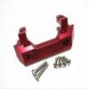 for 1/10 Crawler Car TRX/4 82056-4 Aluminum Front Bumper Mount/Servo Mount Red view 1