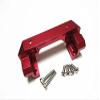 for 1/10 Crawler Car TRX/4 82056-4 Aluminum Front Bumper Mount/Servo Mount Red view 2