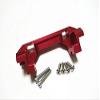 for 1/10 Crawler Car TRX/4 82056-4 Aluminum Front Bumper Mount/Servo Mount Red view 3