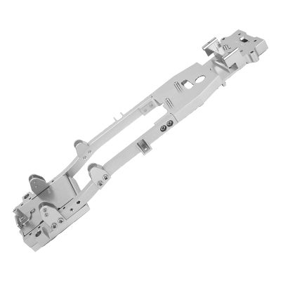 Chassis Frame for WPL D12, RC Chassis Frame Stable Performance for WPL D12 1/10 Remote Control Car(Silver)