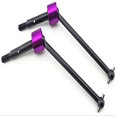 for HPI Savege XS Flux 66655 101228 Hardened Steel CVD Universal Driveshafts Swing Shaft Purple