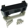 for 1/10 Crawler Car TRX/4 82056-4 Aluminum Front Bumper Mount/Servo Mount Black view 2