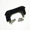 for 1/10 Crawler Car TRX/4 82056-4 Aluminum Front Bumper Mount/Servo Mount Black view 3