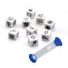 Mbarbs Story Cubes 9 Storytelling Dice Game Bundle 1 min Hourglass Sandglass Creative Telling Game for Kids and Adults - A Happy Trip and Oral Language Dice 54 Images Unlimited Stories view 1