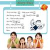 Mbarbs Story Cubes 9 Storytelling Dice Game Bundle 1 min Hourglass Sandglass Creative Telling Game for Kids and Adults - A Happy Trip and Oral Language Dice 54 Images Unlimited Stories view 4