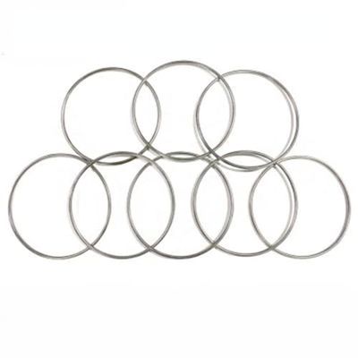 blue-ther Chinese Linking Rings Magnetic Lock Magic Rings Chrome Magic Tricks for Magician Stage Magic Prop (8 Pcs,12 in)