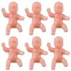 30Pcs King Cake Babies 1.2inch Mini Plastic BabiesSuitable for Baby Shower Ice Cube Games Mardi Gras Party Decorations (White) view 1