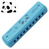 Crafteem Color Blues Harmonica, Key of C for Kids, Children, Toddler and Beginners,10 Hole 20 Tones Musical Instrument Toy Gift view 1
